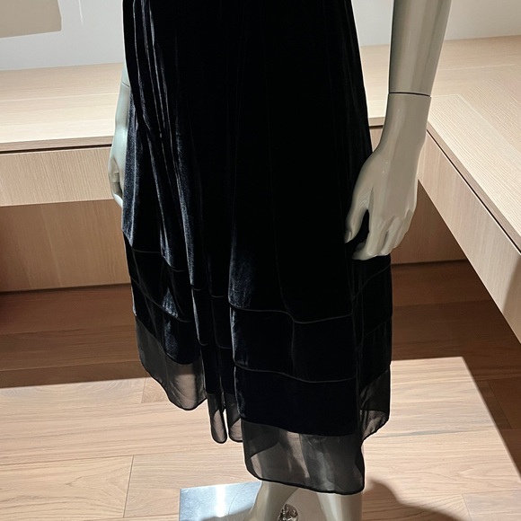 Timo Weiland Black Velvet Dress - Picture 4 of 6